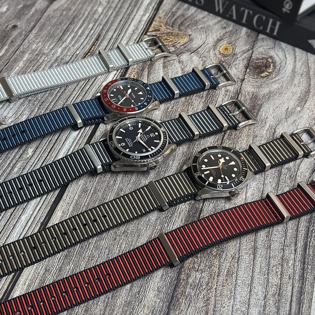 Introducing the TigerShark Double-Pass Military-Style Strap: Bold, Durable, and Versatile