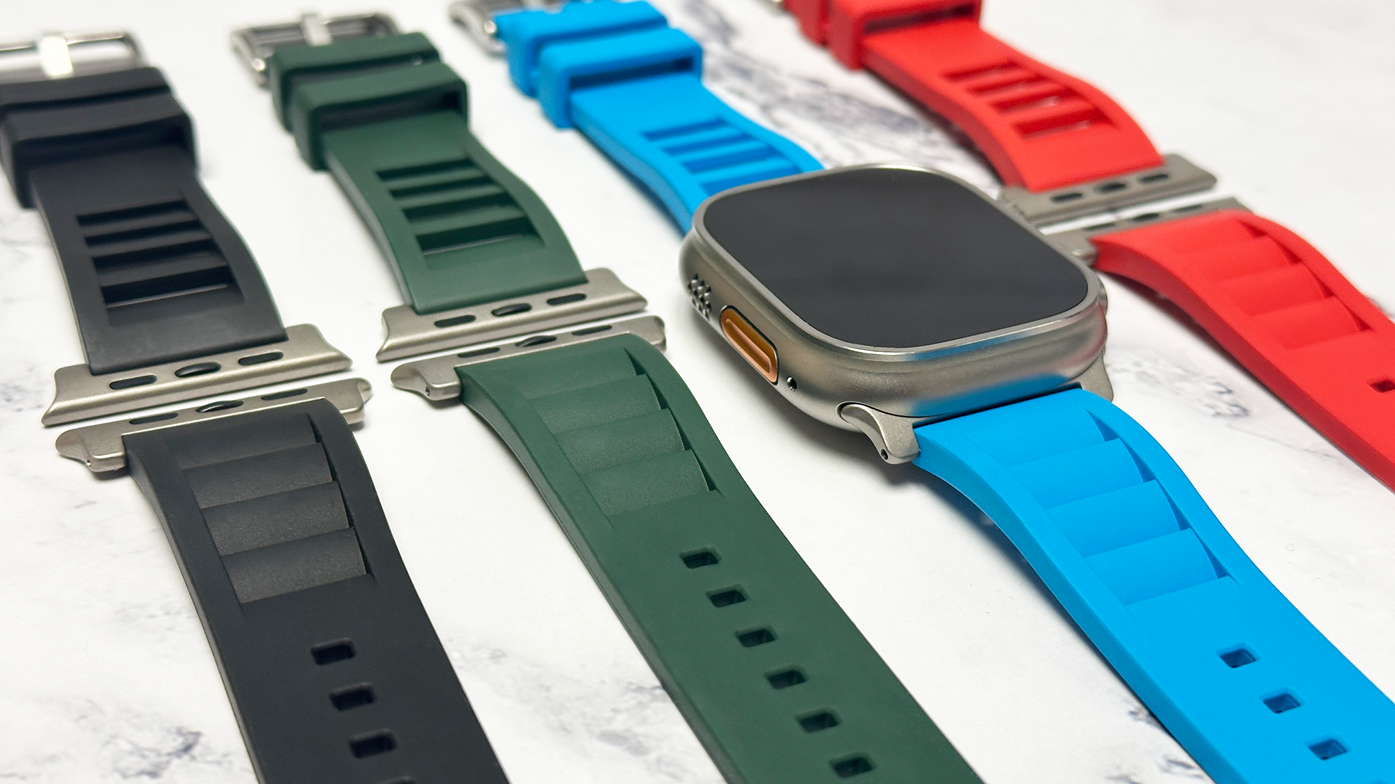 Shark Gill Rubber - Apple Watch Ultra Bands