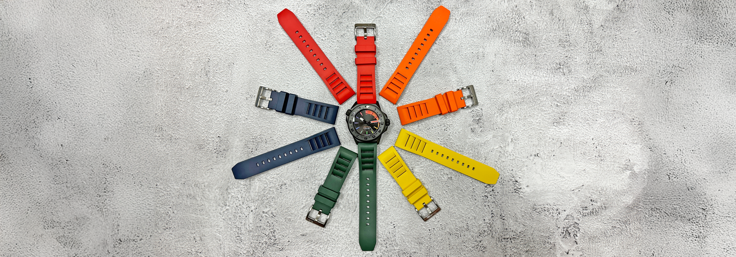 Shark Gill Rubber Watch Straps