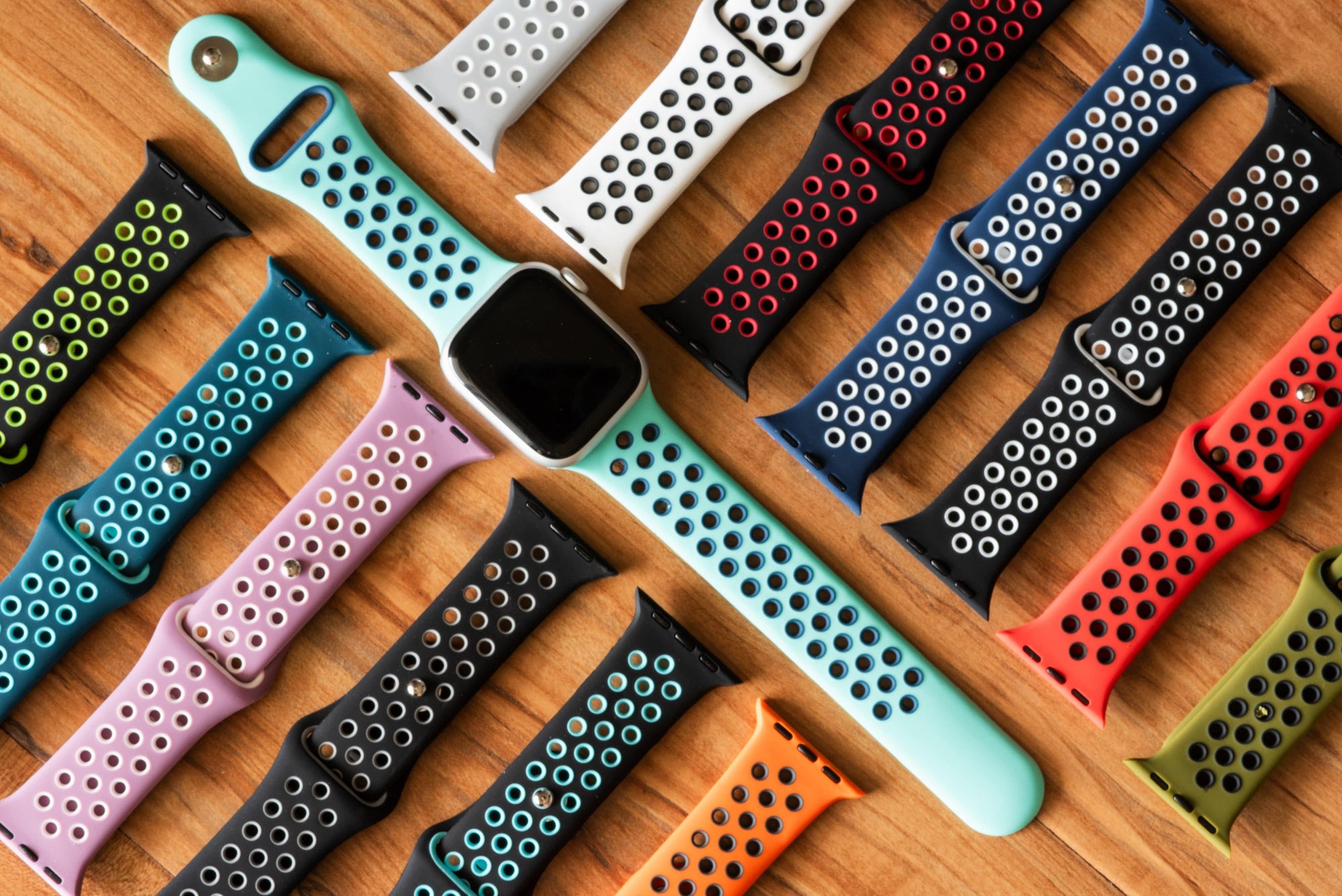 Apple Watch Silicone Sport Bands