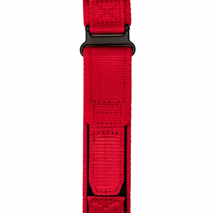 BluShark Apple Large Apple Watch (42/44/45mm & ULTRAS) Apple Band - Nylon Velcro - Red