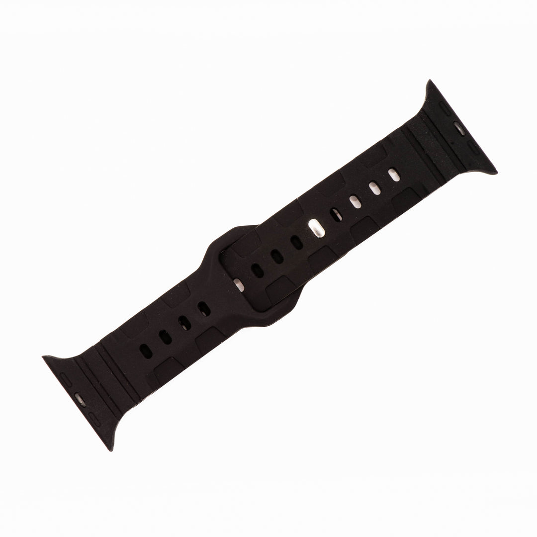 BluShark Apple Apple Band - Silicone All-Terrain - Black