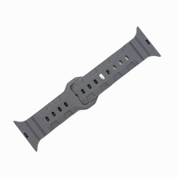 BluShark Apple Apple Band - Silicone All-Terrain - Gray