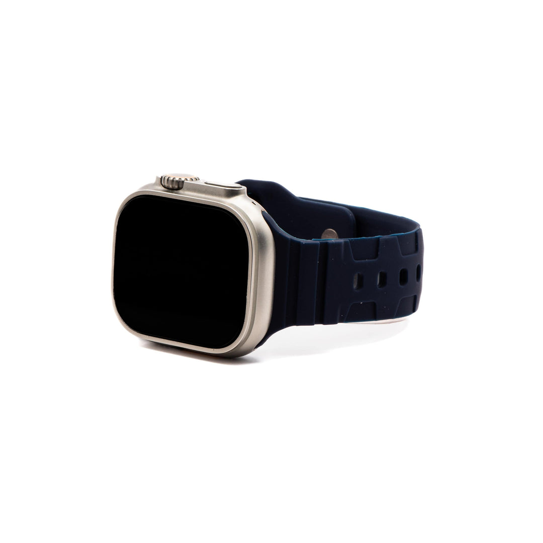 BluShark Apple Apple Band - Silicone All-Terrain - Midnight Blue