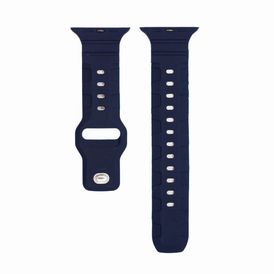 BluShark Apple Apple Band - Silicone All-Terrain - Midnight Blue