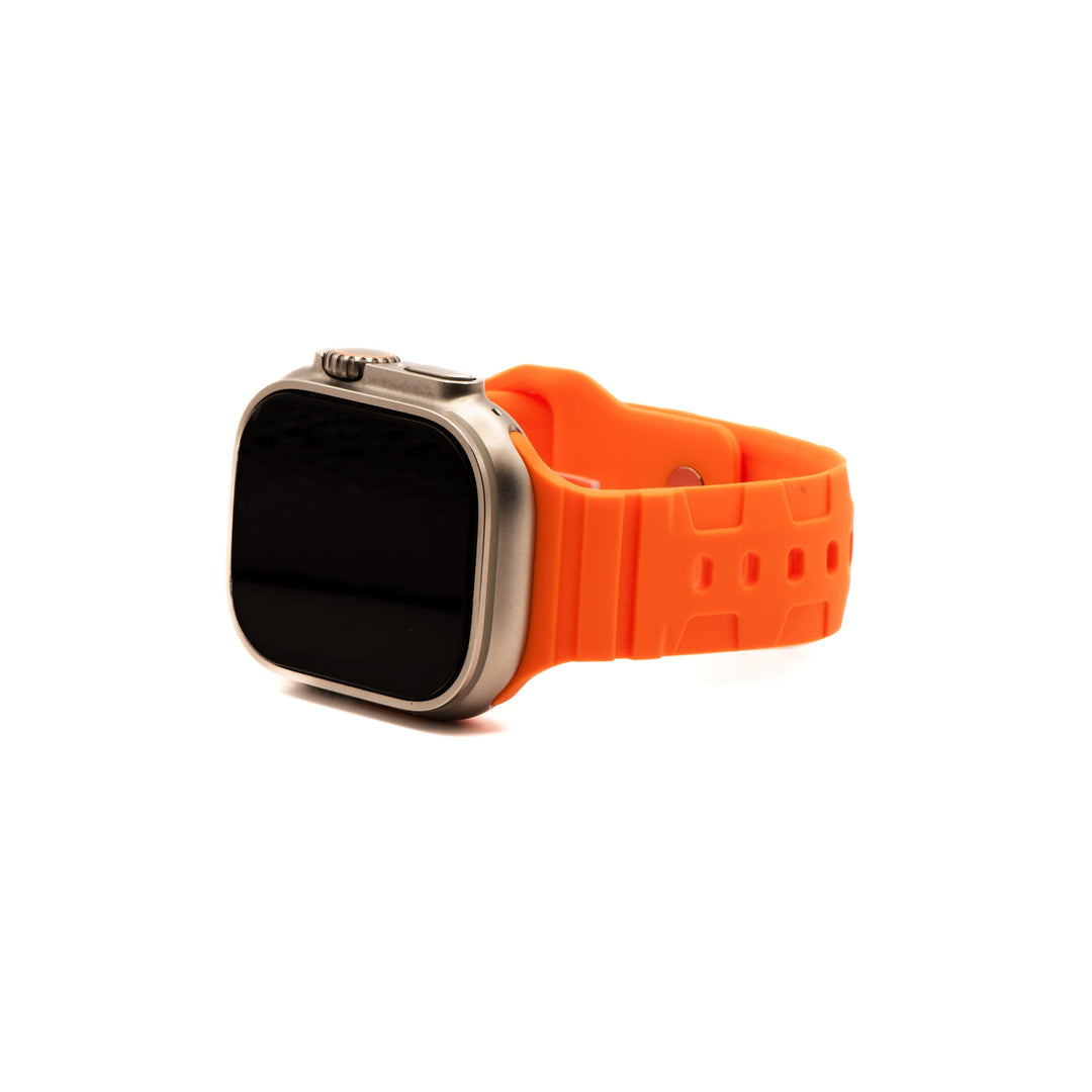 BluShark Apple Apple Band - Silicone All-Terrain - Orange