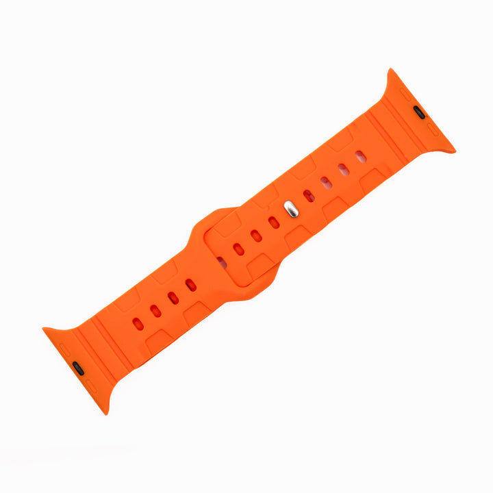 BluShark Apple Apple Band - Silicone All-Terrain - Orange