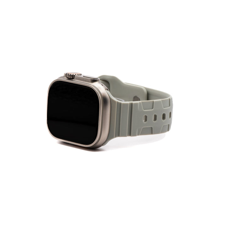 BluShark Apple Apple Band - Silicone All-Terrain - Pewter