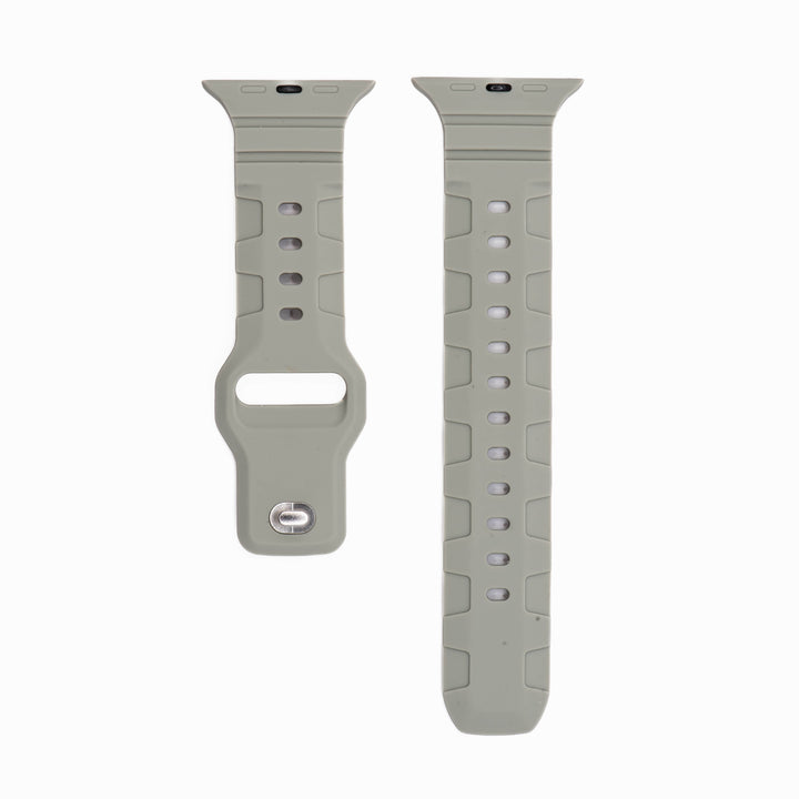 BluShark Apple Apple Band - Silicone All-Terrain - Pewter