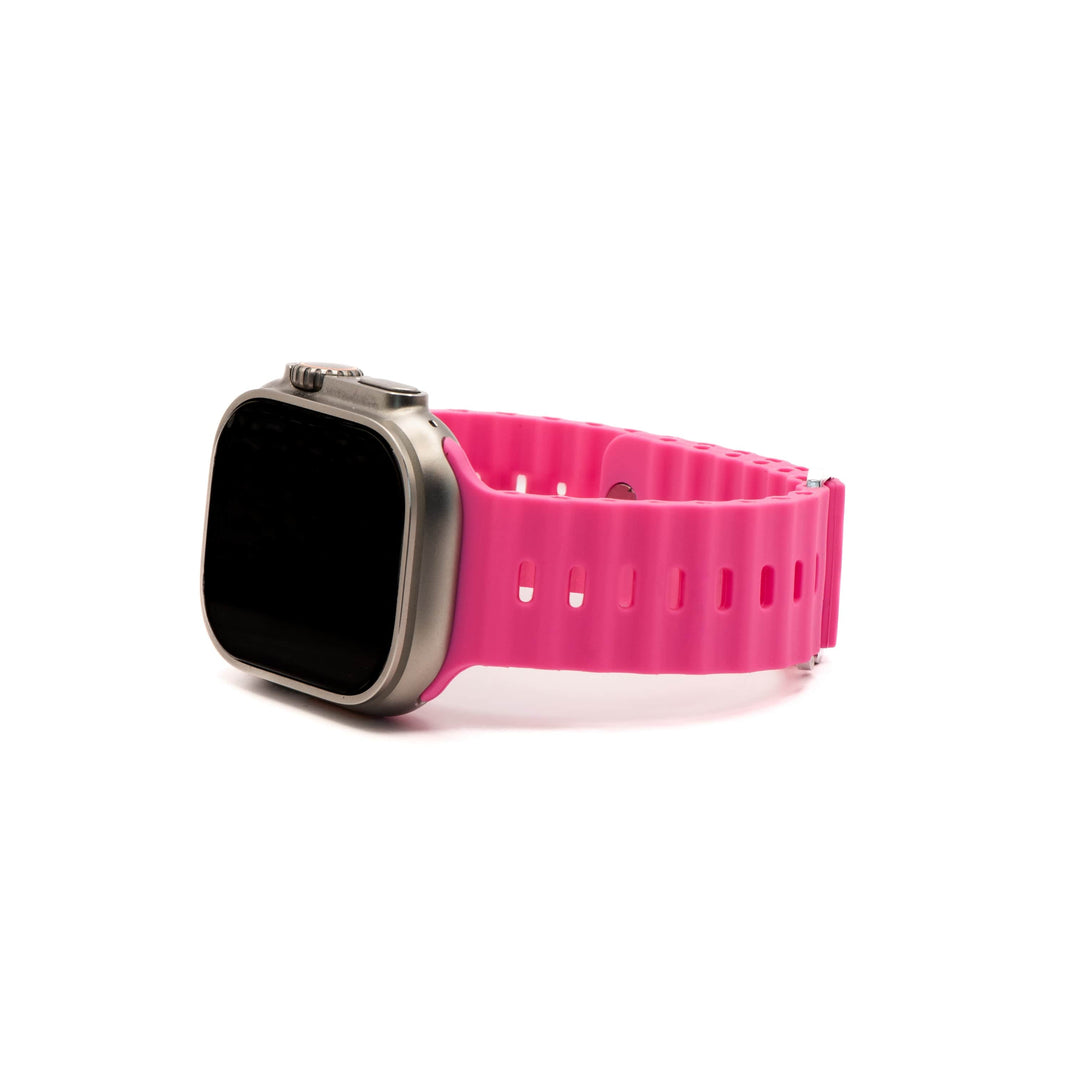 BluShark Apple Apple Band - Silicone Oceanica - BMR Pink