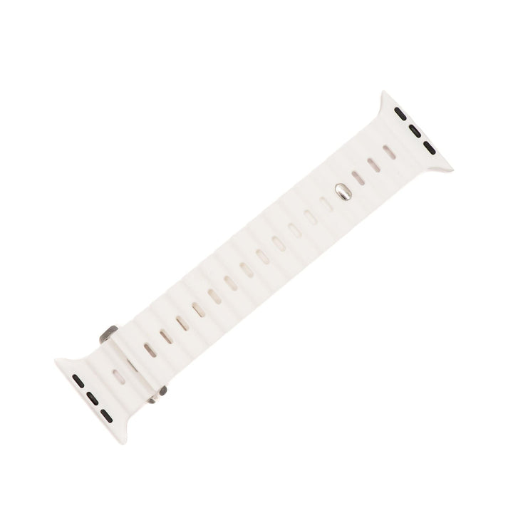 BluShark Apple Apple Band - Silicone Oceanica - White