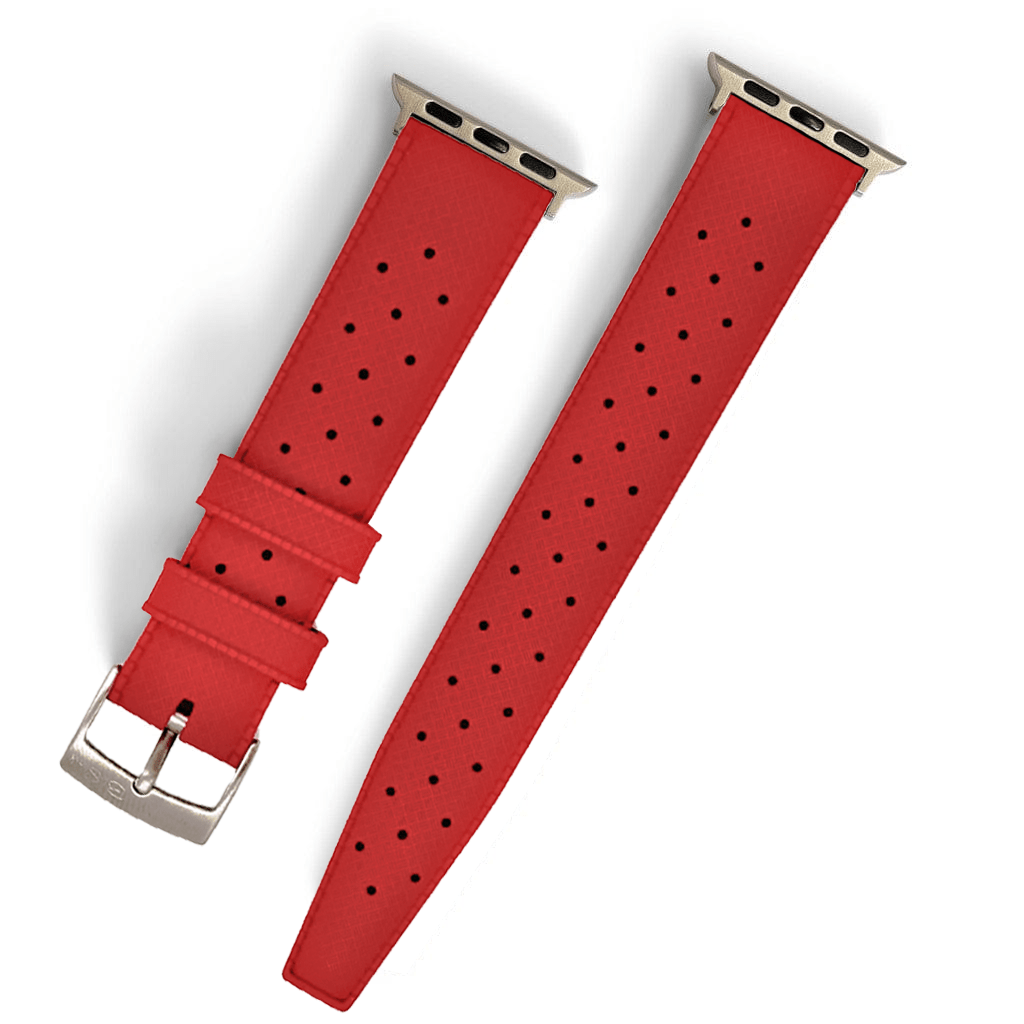 BluShark Apple Apple Band Tropical Rubber - Red