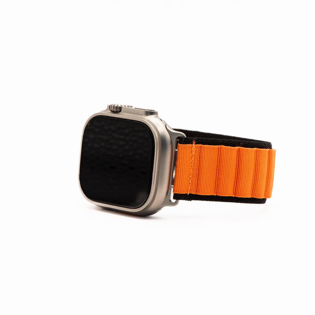 BluShark Apple Apple Watch Band - MultiLoop - Black & Orange