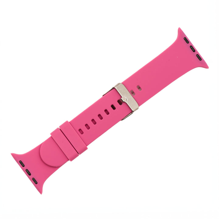 BluShark Apple Apple Watch Band - Silicone Solid Buckle - BMR Pink