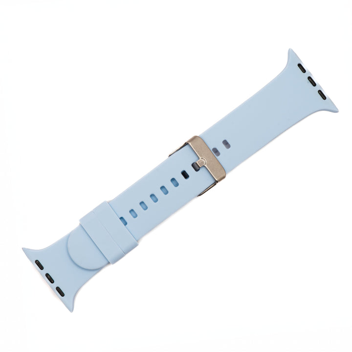 BluShark Apple Apple Watch Band - Silicone Solid Buckle - Periwinkle