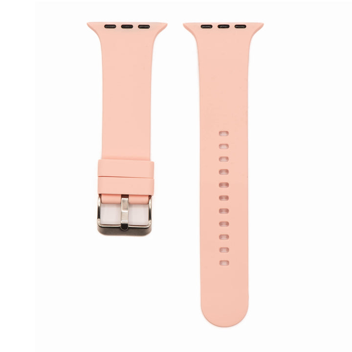 BluShark Apple Apple Watch Band - Silicone Solid Buckle - Rose