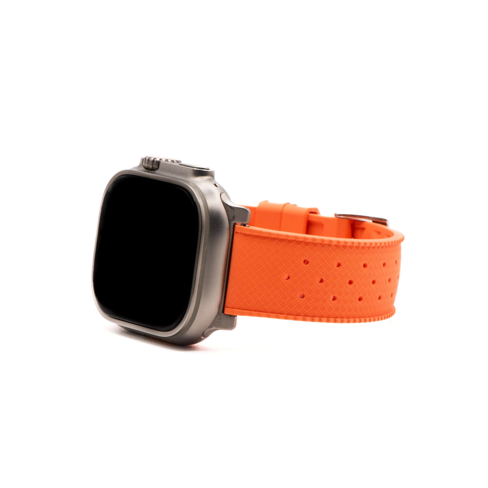 BluShark Apple Apple Watch Ultra Tropical Rubber - Orange