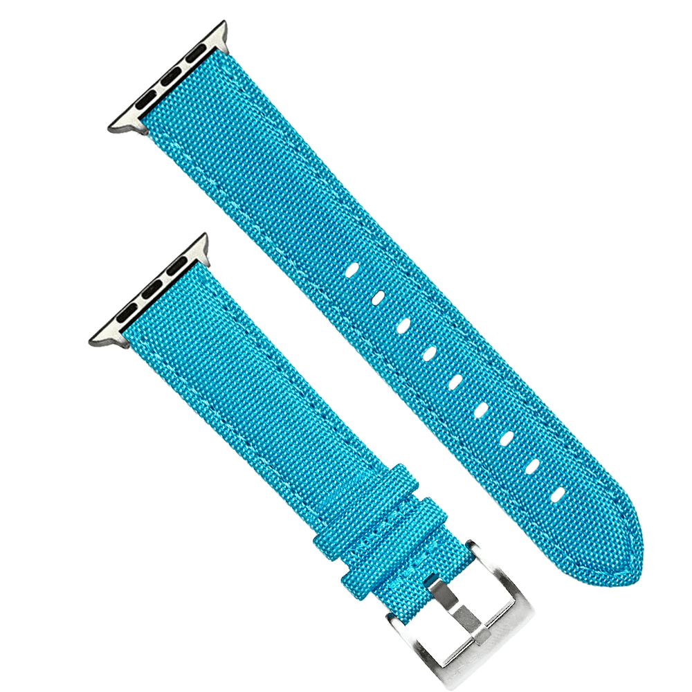 BluShark Apple Band - Cordura - Deep Sky Blue