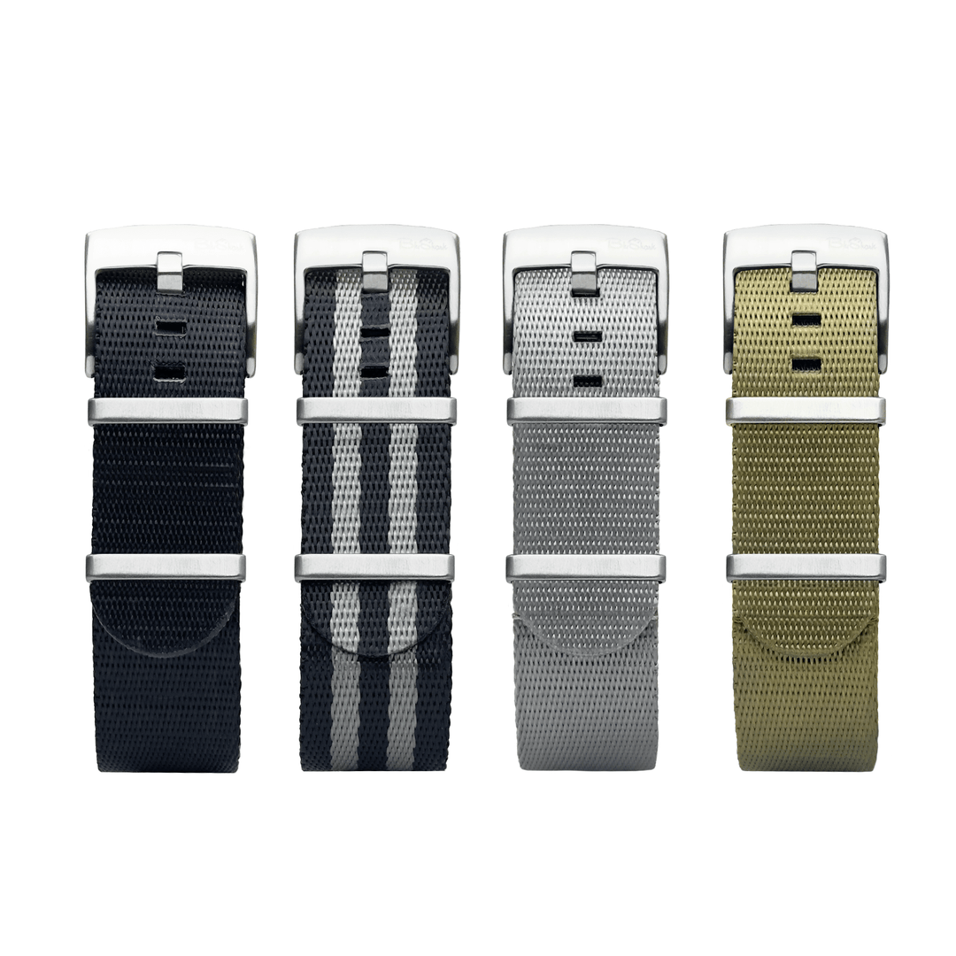 BluShark Bundle AlphaShark 4-Pack Bundle Of Essential Watch Straps