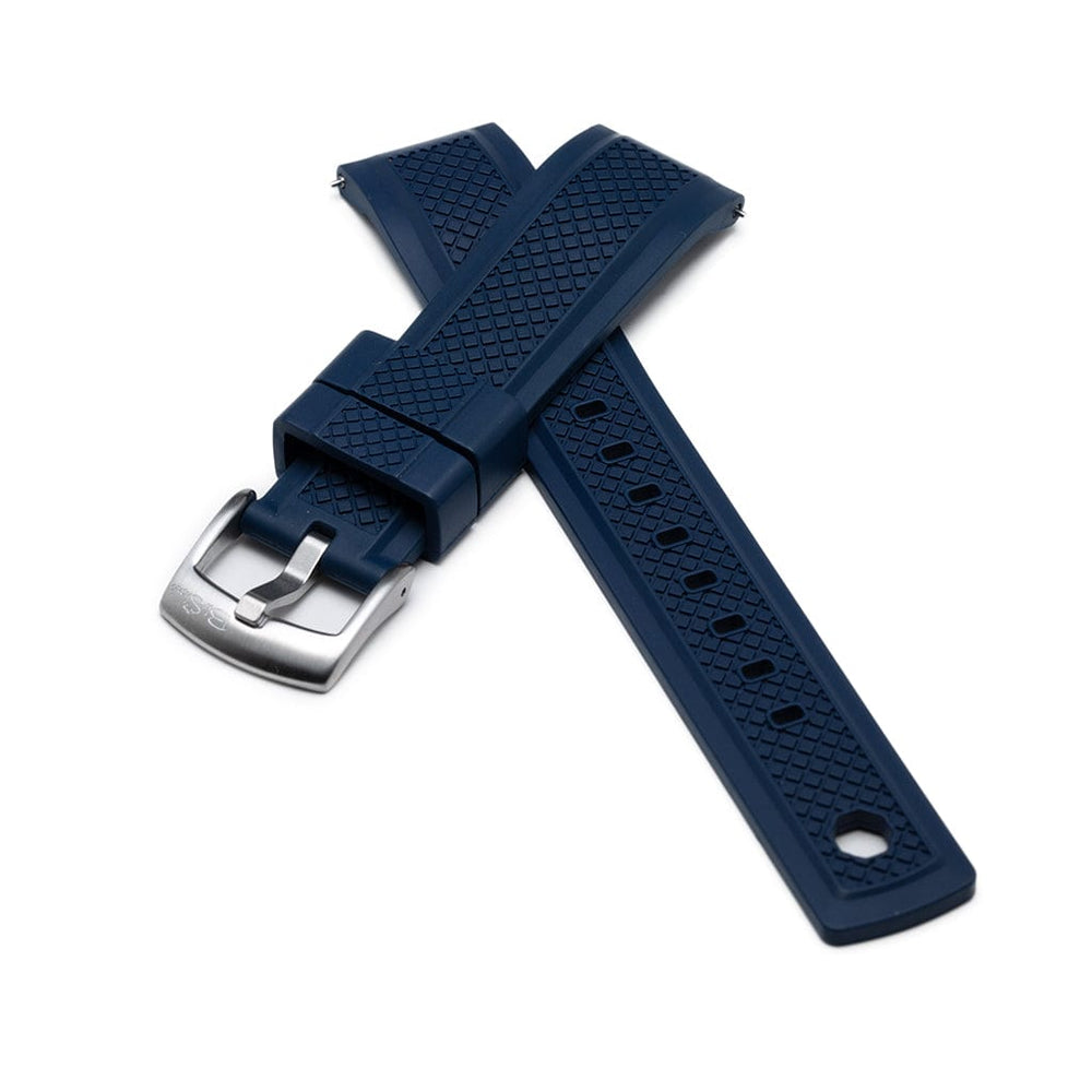 BluShark Crosshatch Rubber - Blue