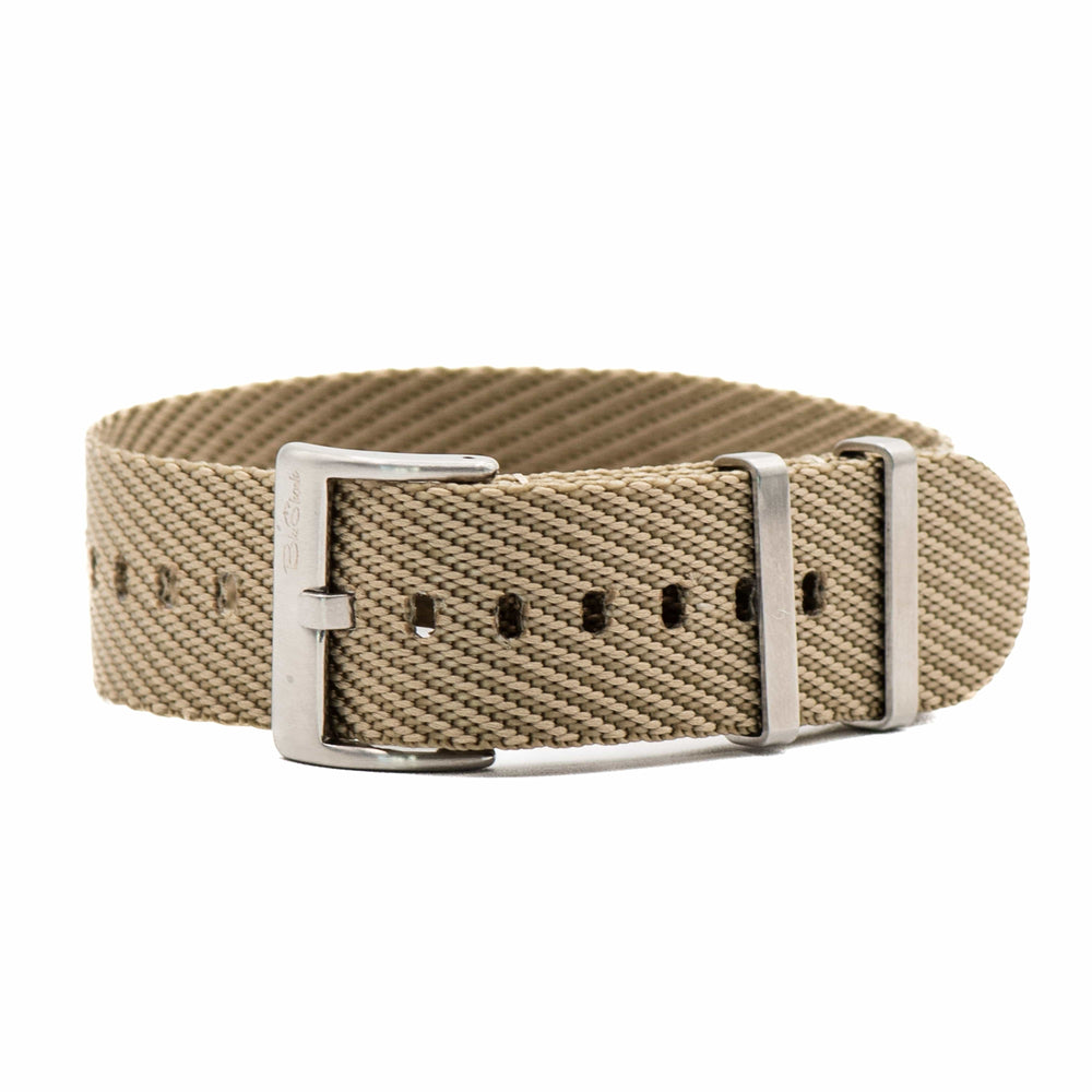 BluShark Knit Weave Knit Weave - Khaki Watch Strap