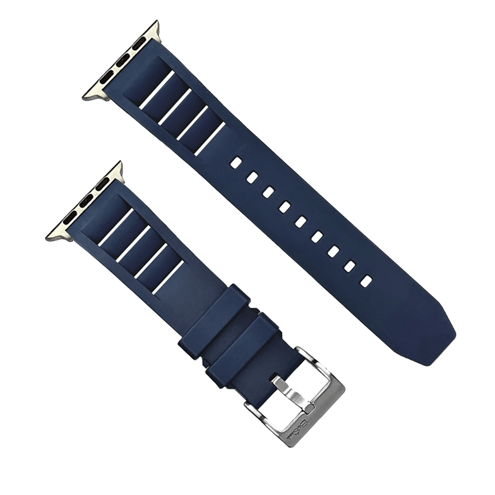 BluShark Shark Gill Apple Band - Shark Gill Rubber - Dark Blue