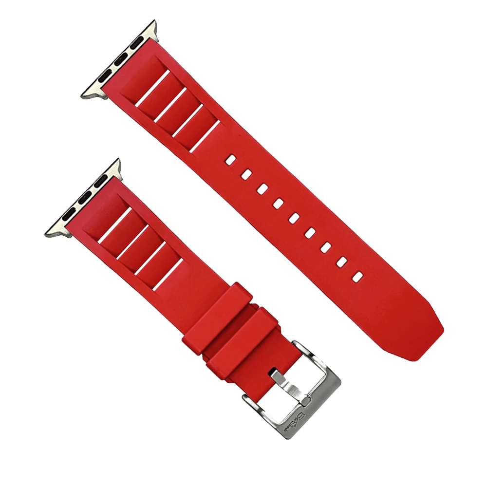 BluShark Shark Gill Apple Band - Shark Gill Rubber - Red