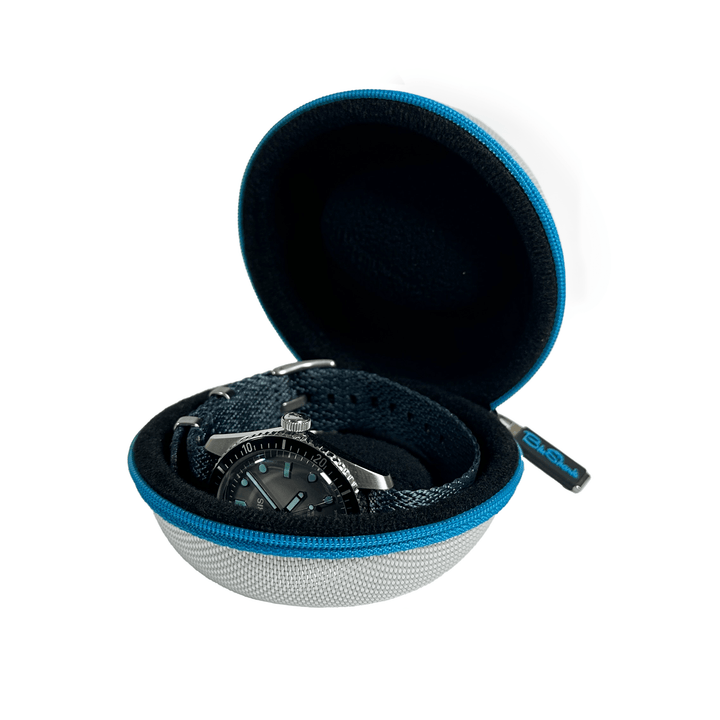 BluShark The Pod - Travel Watch Case - Shark Skin