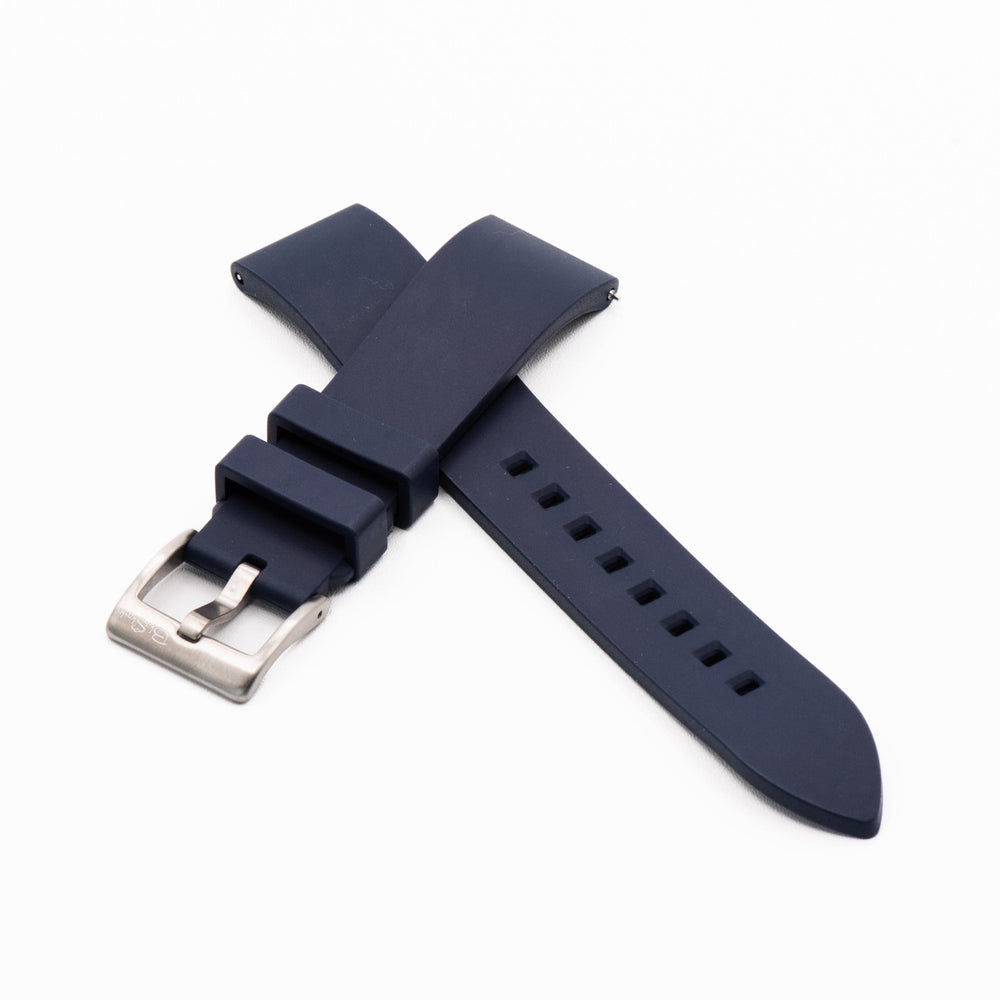 BluShark Two-Piece Strap Smooth Rubber - Blue