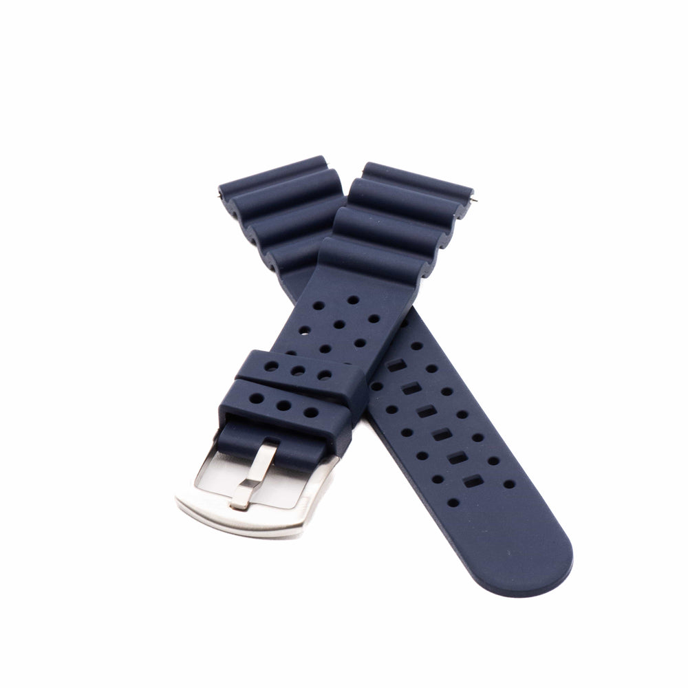 BluShark Two-Piece Strap Sport Rubber - Blue