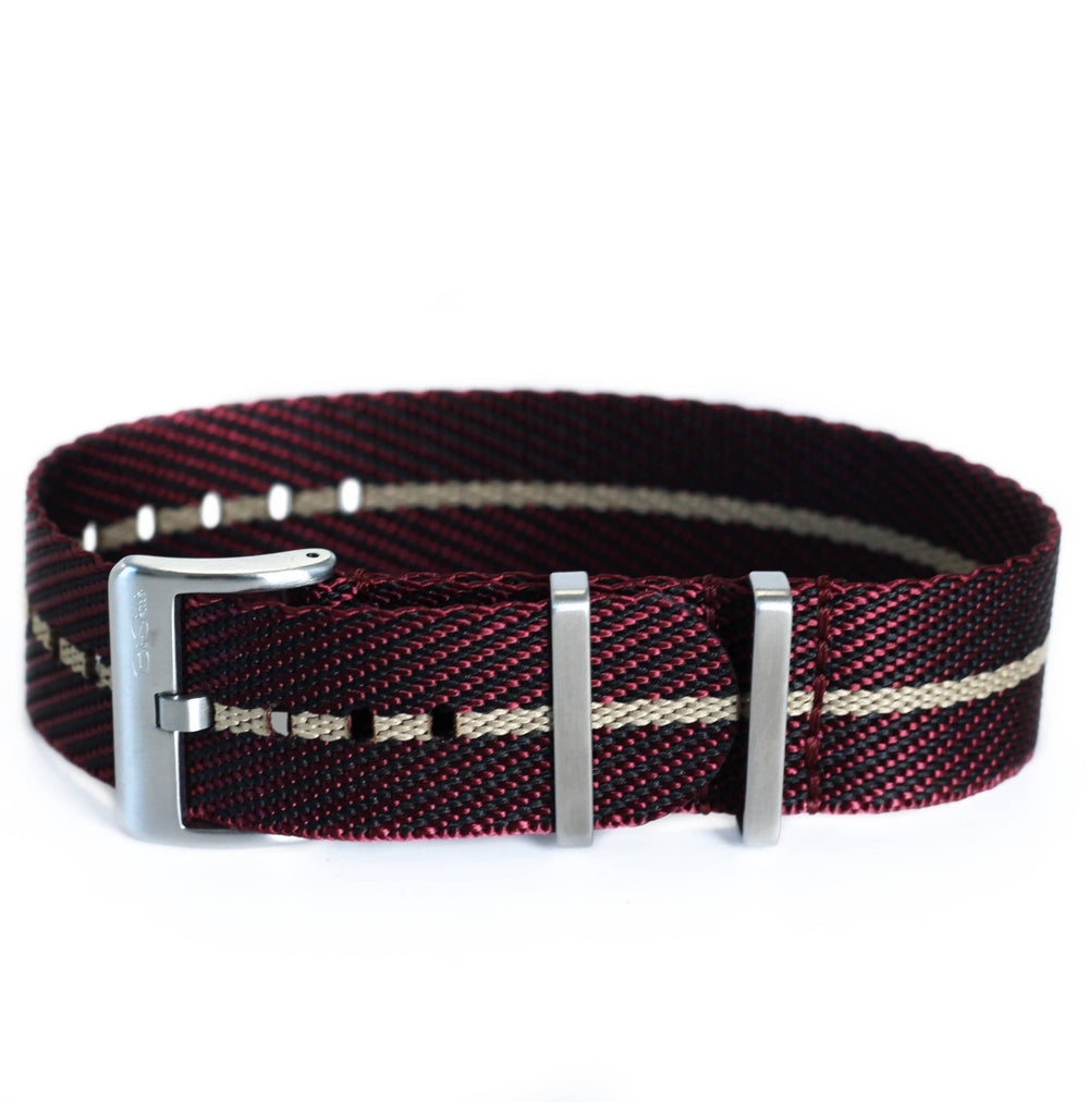 BluShark AlphaShark Knit Weave - Garnet Watch Strap